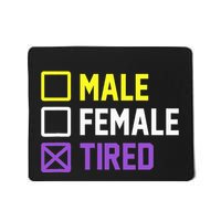 Funny Lgbt Pride Flag Non Binary Mousepad