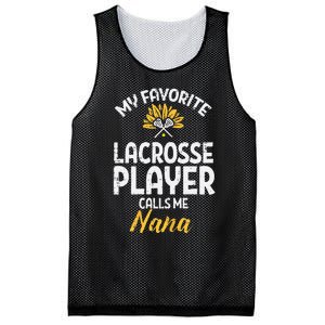 Favorite Lacrosse Player Nana Lax Family Grandma Mimi  Mesh Reversible Basketball Jersey Tank