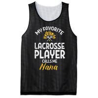 Favorite Lacrosse Player Nana Lax Family Grandma Mimi  Mesh Reversible Basketball Jersey Tank