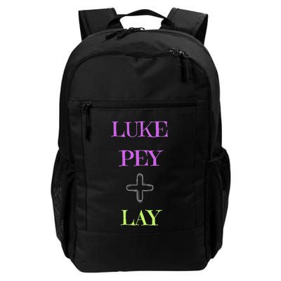 Funny Luke Pey + Lay Luke Pey Plus Lay Meme Daily Commute Backpack