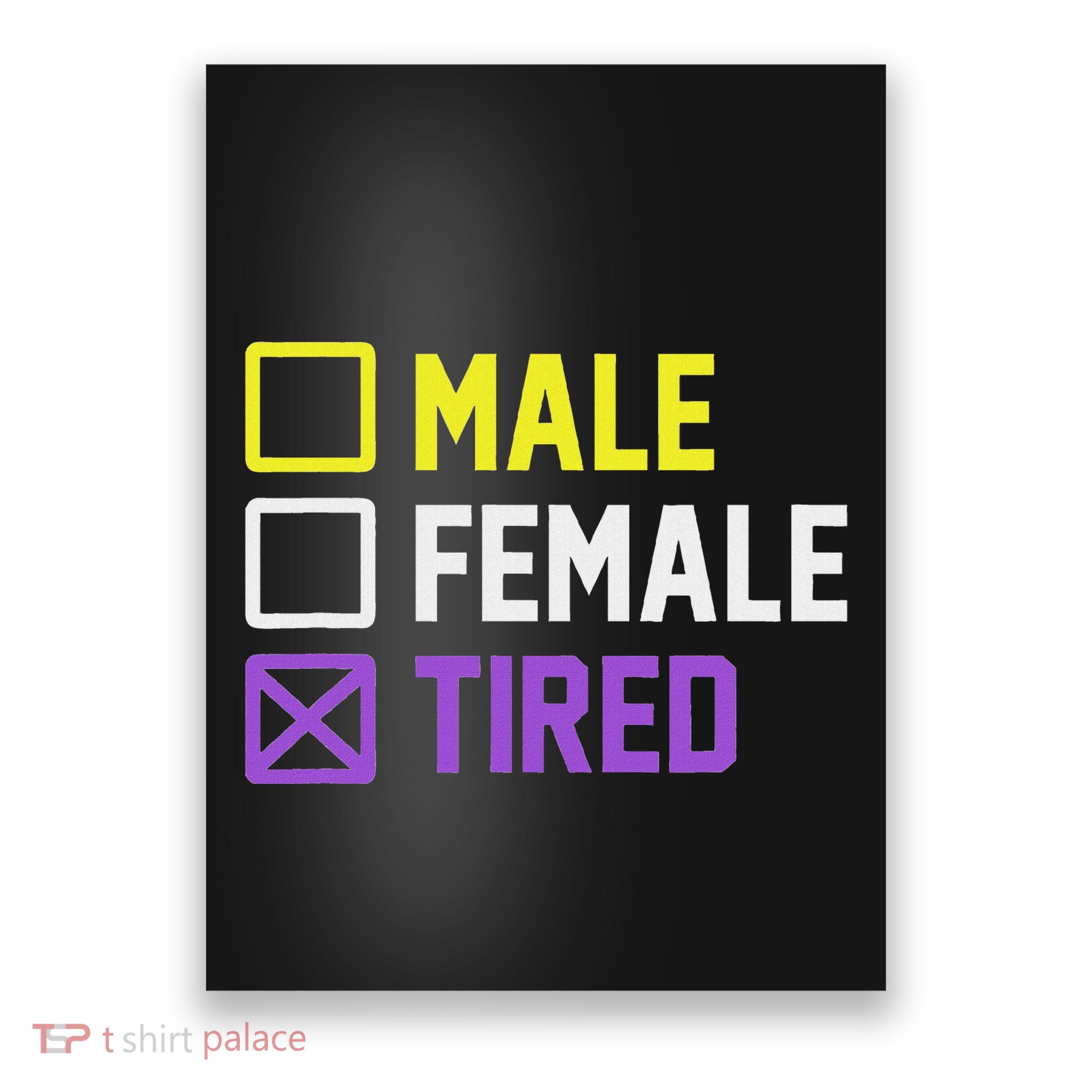 Funny Lgbt Pride Flag Non Binary Poster