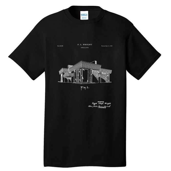 Frank Lloyd Patent Unique Tall T-Shirt