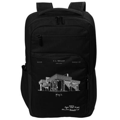 Frank Lloyd Patent Unique Impact Tech Backpack