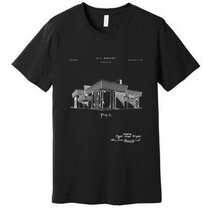 Frank Lloyd Patent Unique Premium T-Shirt