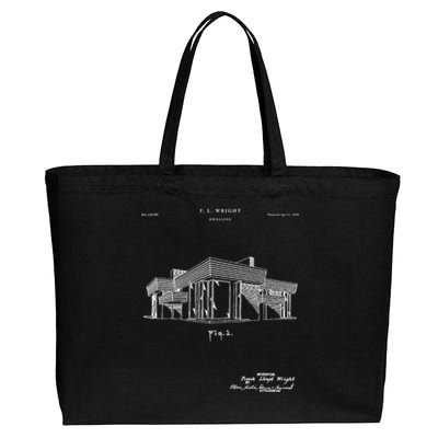 Frank Lloyd Patent Unique Cotton Canvas Jumbo Tote