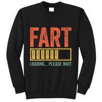 Fart Loading Please Wait Dad Joke Sweatshirt
