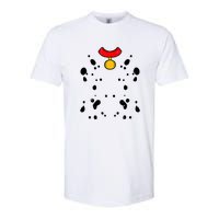 Funny Lazy Pretend Im A Dalmatian Halloween Costume Gift Softstyle CVC T-Shirt