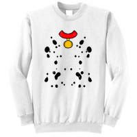 Funny Lazy Pretend Im A Dalmatian Halloween Costume Gift Sweatshirt