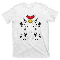 Funny Lazy Pretend Im A Dalmatian Halloween Costume Gift T-Shirt