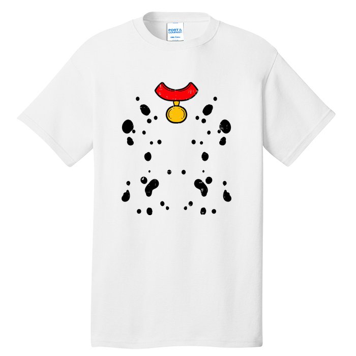 Funny Lazy Pretend Im A Dalmatian Halloween Costume Gift Tall T-Shirt