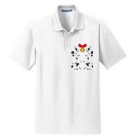 Funny Lazy Pretend Im A Dalmatian Halloween Costume Gift Dry Zone Grid Polo