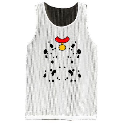 Funny Lazy Pretend Im A Dalmatian Halloween Costume Gift Mesh Reversible Basketball Jersey Tank