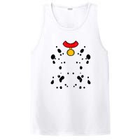 Funny Lazy Pretend Im A Dalmatian Halloween Costume Gift PosiCharge Competitor Tank