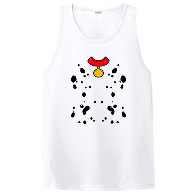 Funny Lazy Pretend Im A Dalmatian Halloween Costume Gift PosiCharge Competitor Tank