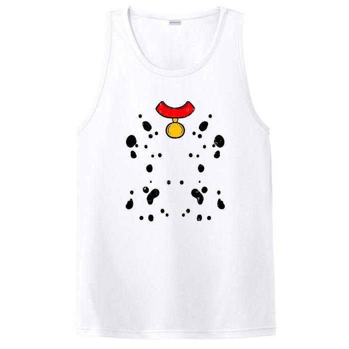 Funny Lazy Pretend Im A Dalmatian Halloween Costume Gift PosiCharge Competitor Tank