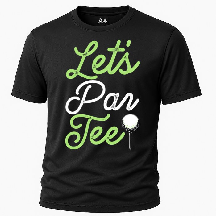 Funny Lets Par Tee Golf Tee Cooling Performance Crew T-Shirt