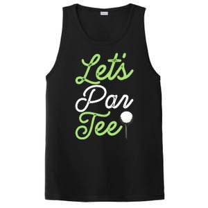 Funny Lets Par Tee Golf Tee PosiCharge Competitor Tank