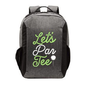 Funny Lets Par Tee Golf Tee Vector Backpack