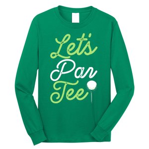 Funny Lets Par Tee Golf Tee Long Sleeve Shirt