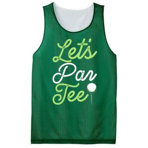 Funny Lets Par Tee Golf Tee Mesh Reversible Basketball Jersey Tank