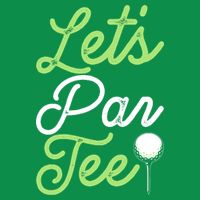 Funny Lets Par Tee Golf Tee Baby Bodysuit