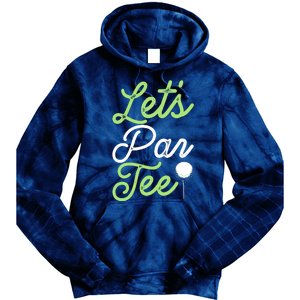 Funny Lets Par Tee Golf Tee Tie Dye Hoodie