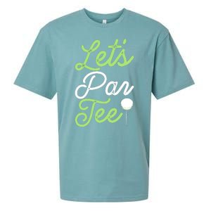 Funny Lets Par Tee Golf Tee Sueded Cloud Jersey T-Shirt