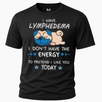 Funny Lymphedema Patients Awareness Lymphedema Warrior Cooling Performance Crew T-Shirt