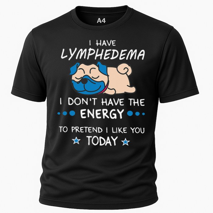 Funny Lymphedema Patients Awareness Lymphedema Warrior Cooling Performance Crew T-Shirt