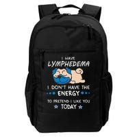 Funny Lymphedema Patients Awareness Lymphedema Warrior Backpack