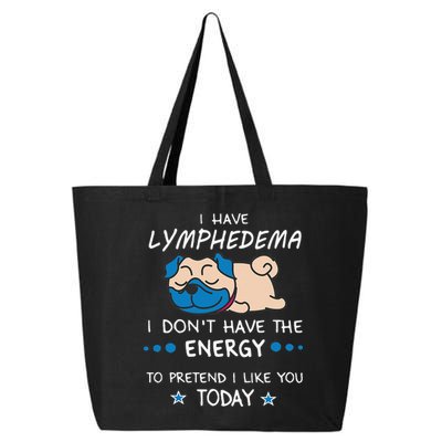 Funny Lymphedema Patients Awareness Lymphedema Warrior 25L Jumbo Tote
