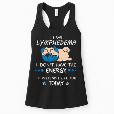 Funny Lymphedema Patients Awareness Lymphedema Warrior Womens Tank Top