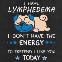 Funny Lymphedema Patients Awareness Lymphedema Warrior Golf Towel