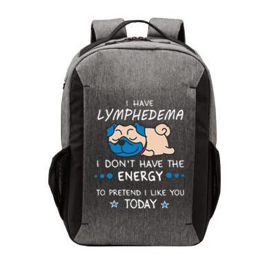 Funny Lymphedema Patients Awareness Lymphedema Warrior Vector Backpack