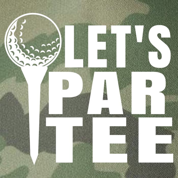 Funny Let's Par Tee Funny Golf For Golfer Partee Legacy Tie Dye Trucker Hat