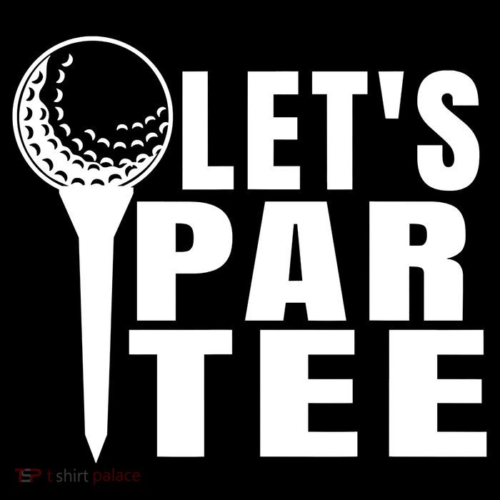 Funny Let's Par Tee Funny Golf For Golfer Partee Flexfit Unipanel Trucker Cap