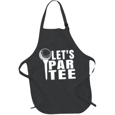 Funny Let's Par Tee Funny Golf For Golfer Partee Apron