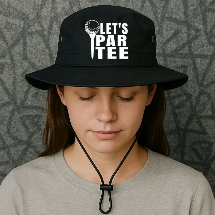 Funny Let's Par Tee Funny Golf For Golfer Partee Bucket Hat