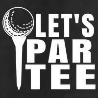 Funny Let's Par Tee Funny Golf For Golfer Partee 25L Jumbo Tote