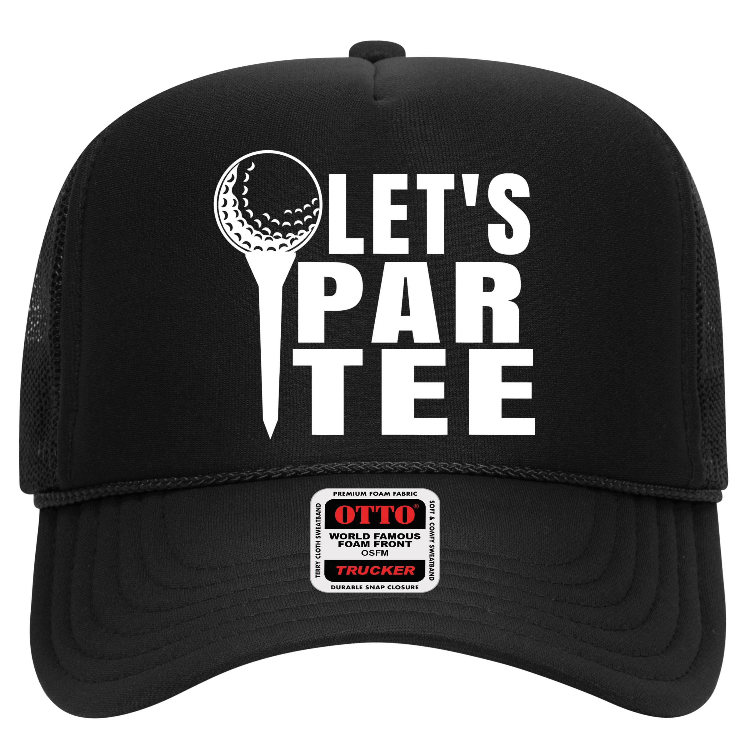 Funny Let's Par Tee Funny Golf For Golfer Partee Hat
