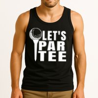 Funny Let's Par Tee Funny Golf For Golfer Partee Tank Top