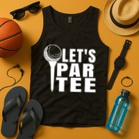 Funny Let's Par Tee Funny Golf For Golfer Partee Tank Top