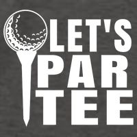 Funny Let's Par Tee Funny Golf For Golfer Partee Vector Backpack