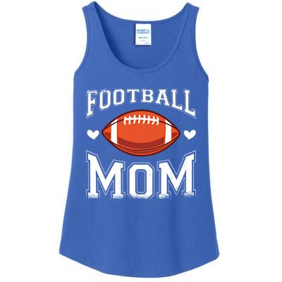 Football Lover Player Funny Coach Trainer Mommy Mom Gift Ladies Essential Tank