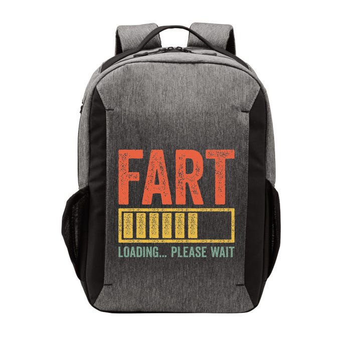Fart Loading Please Wait Dad Joke Vector Backpack