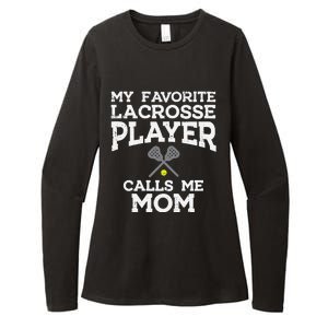 Favorite Lacrosse Player Mom Cool Mothers Day Lax Mama Wo Womens CVC Long Sleeve Shirt