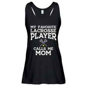 Favorite Lacrosse Player Mom Cool Mothers Day Lax Mama Wo Ladies Essential Flowy Tank