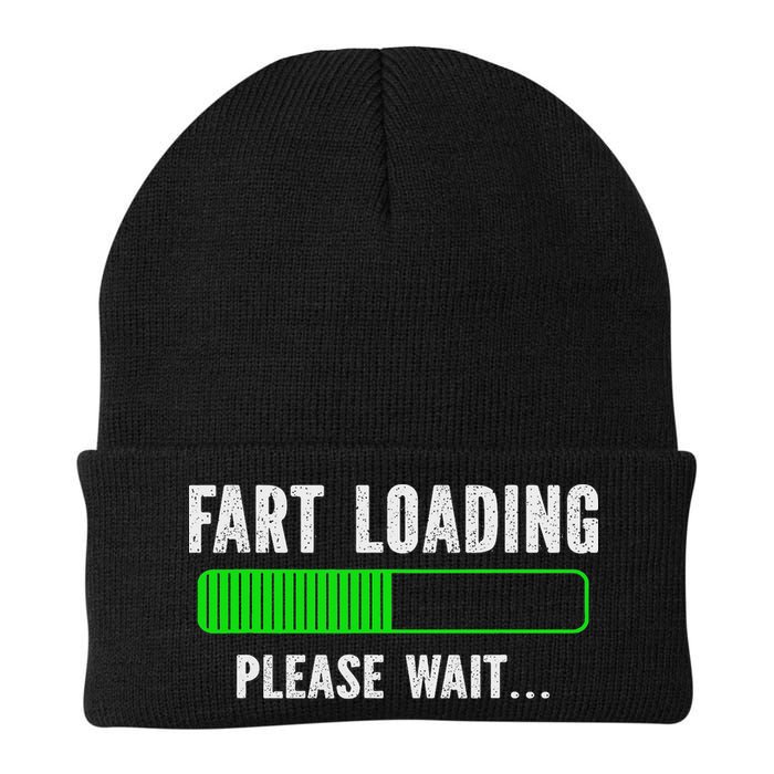 Fart Loading Please Wait Knit Cap Winter Beanie