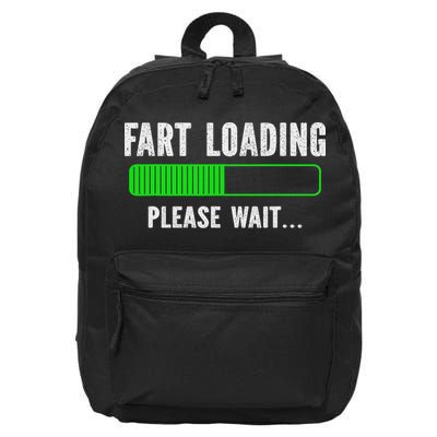 Fart Loading Please Wait 16 in Basic Backpack