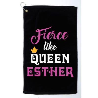 Fierce Like Queen Esther Purim Party Golf Towel